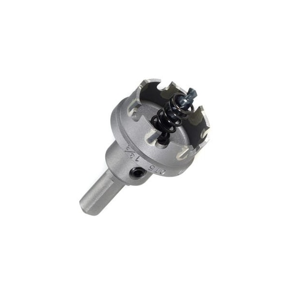 Champion Cutting Tool 1-15/16in CT5 Carbide Tipped Hole Cutter, Special Tungsten Carbide Teeth, CHA CT5-1-15/16 - main